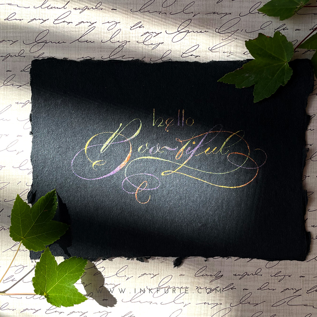 Bewitching Halloween Calligraphy Palettes